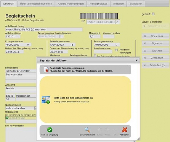 Das neue eANV-Webformular: Einfacher, sicherer, schneller Das neue eANV-Webformular: Einfacher, sicherer, schneller