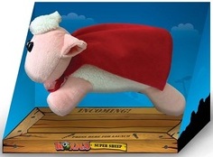 Worms Supersheep als Plüschfigur Worms Supersheep als Plüschfigur