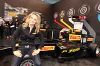 Christina Surer, Motorsport-Expertin, Rennfahrerin und Moderatorin (Foto: Pirelli / marbet)