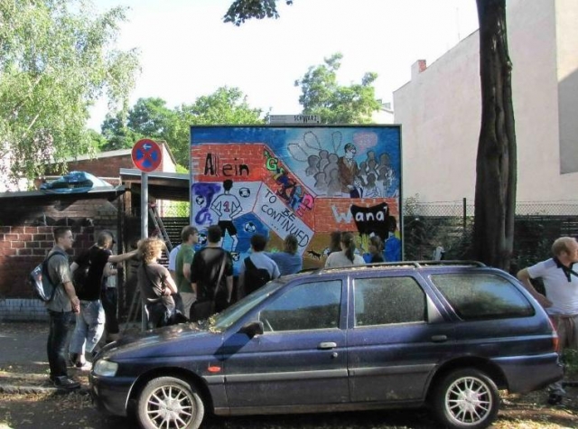 Kunstprojekt schmückt Großflächen von outdoor mediateam