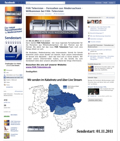 FAN-Television - Fernsehen aus Niedersachsen - jetzt auf facebook unter www.facebook.com/FAN.Televis FAN-Television - Fernsehen aus Niedersachsen - jetzt auf facebook unter www.facebook.com/FAN.Televis