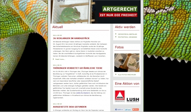 animal public startet Kampagne gegen Wildtierhandel animal public startet Kampagne gegen Wildtierhandel