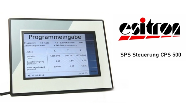 Bedienen, Visualisieren, Steuern, Regeln: SPS-Steuerung CPS 500 von Esitron Bedienen, Visualisieren, Steuern, Regeln: SPS-Steuerung CPS 500 von Esitron