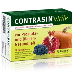 Neue Kraftformel für Männer: Contrasin virile stärkt Prostata und Blase Neue Kraftformel für Männer: Contrasin virile stärkt Prostata und Blase