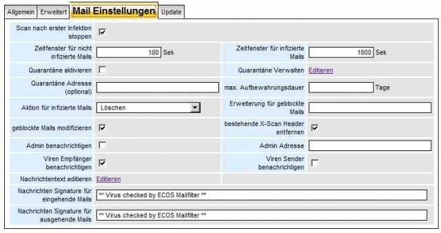 ECOS schützt Unternehmensnetzwerke vor Viren ECOS schützt Unternehmensnetzwerke vor Viren