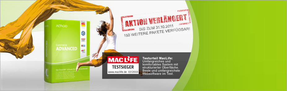 150 kostenlose Startpakete für xt:Commerce - ERP/Warenwirtschaft 