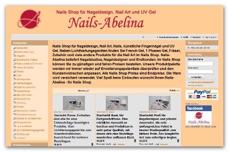 Nails-Abelina - der Onlineshop für Nagelpflege und Nails Art Nails-Abelina - der Onlineshop für Nagelpflege und Nails Art