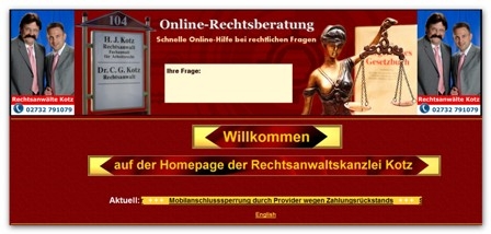 Online Rechtsberatung - Auf dem Weg zum Recht per Klick