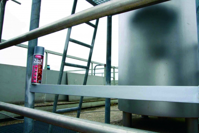 CRC GALVACOLOR - früher Feierabend dank cleverem 2-in-1 System aus Zinkphosphat-Grundierung und RAL- CRC GALVACOLOR - früher Feierabend dank cleverem 2-in-1 System aus Zinkphosphat-Grundierung und RAL-