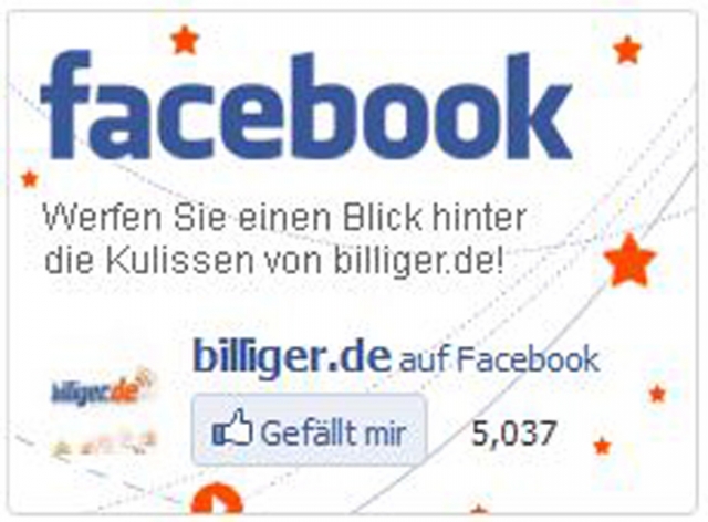 billiger.de knackt die 5.000-Fan-Marke auf Facebook billiger.de knackt die 5.000-Fan-Marke auf Facebook