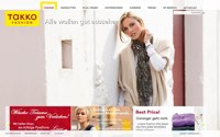 Große Bilder, großes Design: Screenshot der neuen Webseite von Takko Fashion Große Bilder, großes Design: Screenshot der neuen Webseite von Takko Fashion