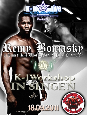 Remy Bonjasky, der Superstar des K-1 ist erneut in Deutschland Remy Bonjasky, der Superstar des K-1 ist erneut in Deutschland