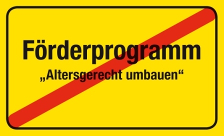 Altersgerecht umbauen: Letzte Chance auf Förderung
