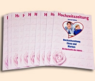 Ein famoses Geschenk zum 11.11.2011 Schnapszahl-Hochzeit ist und bleibt die Hochzeitszeitung. Ein famoses Geschenk zum 11.11.2011 Schnapszahl-Hochzeit ist und bleibt die Hochzeitszeitung.