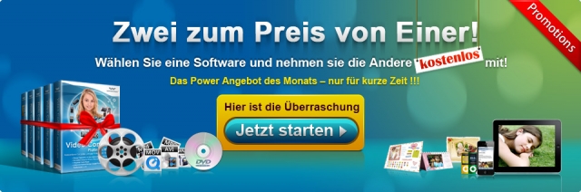Zwei Produkte zum Preis von einem?Wondershare Software Zwei Produkte zum Preis von einem?Wondershare Software