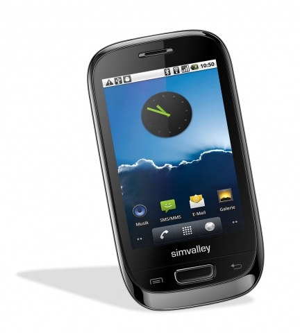 simvalley MOBILE Dual-SIM-Smartphone mit Android 2.2 simvalley MOBILE Dual-SIM-Smartphone mit Android 2.2