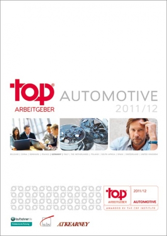 Top Arbeitgeber Automotive bieten mehr als der Durchschnitt. Marktstudie zertifiziert 24 Unternehmen Top Arbeitgeber Automotive bieten mehr als der Durchschnitt. Marktstudie zertifiziert 24 Unternehmen