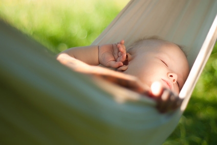 Liegecomfort schläft wie ein Baby