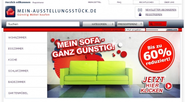 Mein Sofa: quietschgrün und preiswert Mein Sofa: quietschgrün und preiswert