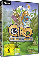 Das spannende Jump’n’Run-Abenteuer „Ciro, der Dinosaurier“ für den PC.
