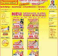 Screenshot der Webseite www.matratze-marquardt.de