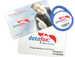 Bedruckte Datafox Transponder in hervorragener Qualität. Bedruckte Datafox Transponder in hervorragener Qualität.