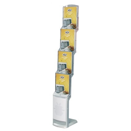 GLC RealZip Prospektständer klappbar für Messe, Büro&Point of Sale