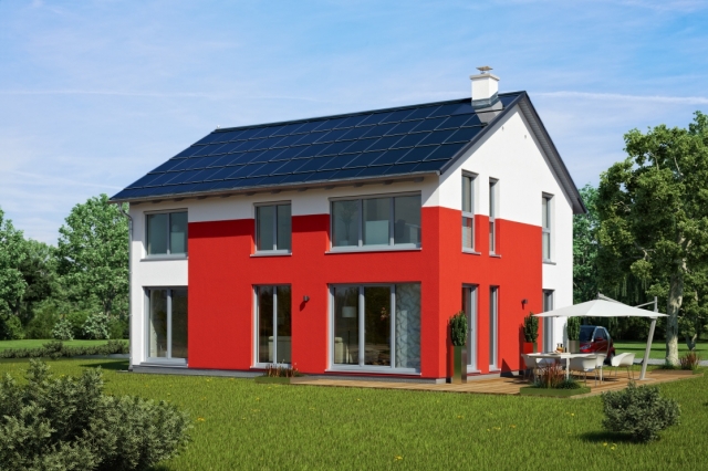 Vom Fertighaus zum Energiesparhaus - mit Plus-Energie-Standard!