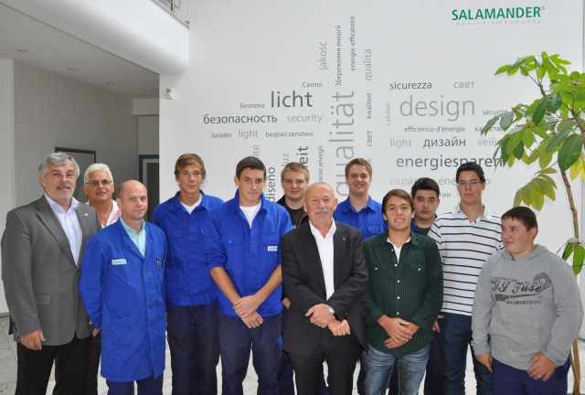 Salamander: Ausbildung mit zahlreichen Perspektiven Salamander: Ausbildung mit zahlreichen Perspektiven