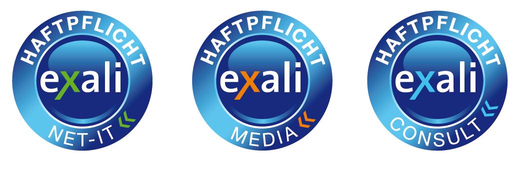 Professionalität und Transparenz: Das exali Haftpflicht-Siegel. Professionalität und Transparenz: Das exali Haftpflicht-Siegel.