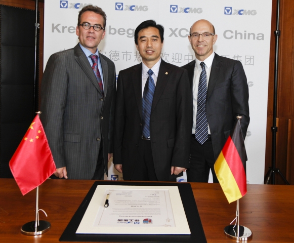 Xugong wählt Krefeld als Tor zu Europa