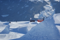 Skifahrer im Funpark (Hochzillertal Kaltenbach)