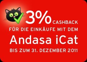 Andasa: Jede Woche Shops mit Extra-Rabatt