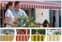 Die signature-Kollektion von markilux orinetiert sich an den Farbwelten der Natur und der Architektu