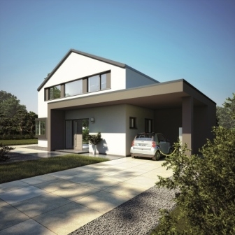 E-mobiles Plus-Energie-Haus mit Förderung als Effizienzhaus 40! E-mobiles Plus-Energie-Haus mit Förderung als Effizienzhaus 40!