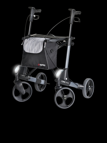Die zweite Generation rollt an:   TOPROs neuer Rollator TOPRO Troja 2G