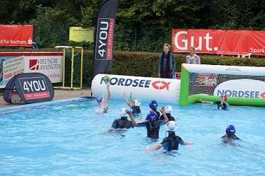 Volle Action im Wasser Volle Action im Wasser
