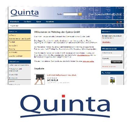 Quinta eröffnet neuen Webshop Quinta eröffnet neuen Webshop