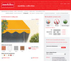 Screenshot Markisentuchkonfigurator