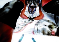 Skifahrer auf der Streif - © Medialounge (Kitzbühel)