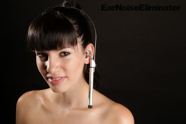 So wird der EarNoiseEliminator bei der Therapie gegen Tinnitus getragen.