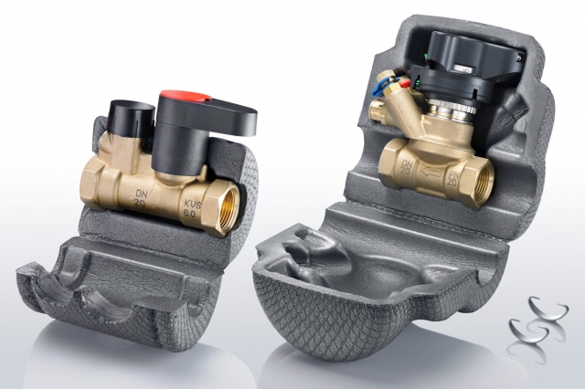 vela[clip] Dämmschale für Danfoss LENO MSV-BD und MSV-S