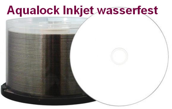 Aqualock Inkjet CD-Rohlinge Diamond Aqualock Inkjet CD-Rohlinge Diamond