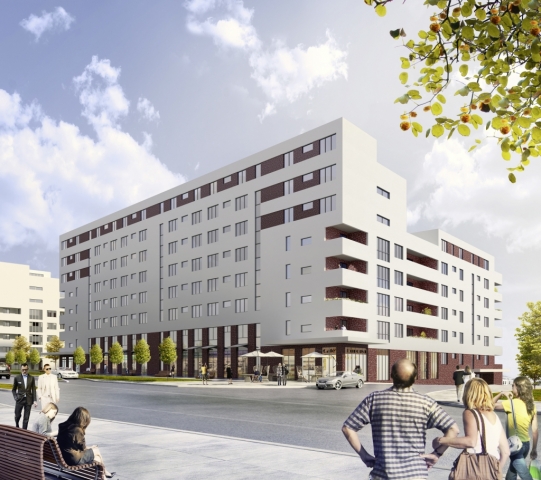 Neues Grundstück am Boulevard West - Baufeld 4b