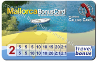 Calling & Bonus Card Mallorca, Region Palma