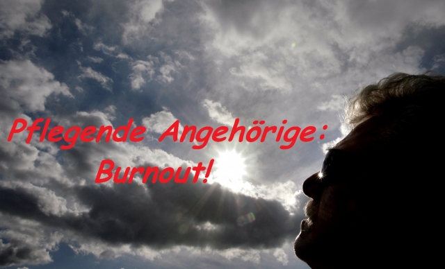 Pflegende Angehörige haben oft Burnout