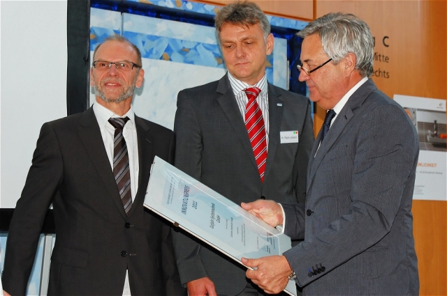 Der Innovationspreises des Fachverbandes Fliesen und Naturstein 2011: Ausgezeichnet wurden die Firme