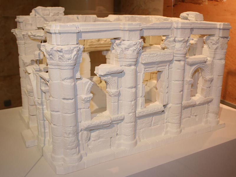 3D-Druck der Hathorkapelle 3D-Druck der Hathorkapelle