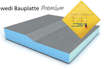Der erste Innovationspreis des Fachverband Fliesen und Naturstein ging an die „Bauplatte Premium“ Der erste Innovationspreis des Fachverband Fliesen und Naturstein ging an die „Bauplatte Premium“