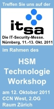 media transfer AG mit dem HSM-Cluster-Connector auf der it-sa 2011 media transfer AG mit dem HSM-Cluster-Connector auf der it-sa 2011